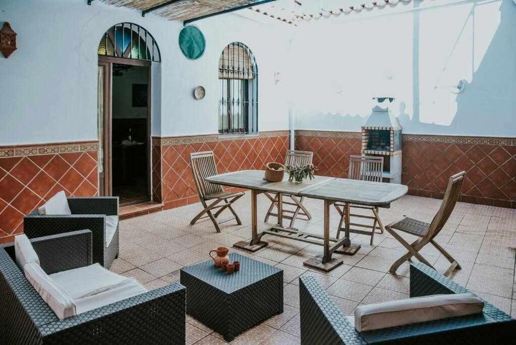 Casa Rural Con Jacuzzi, Sauna, Barbacoa Y Barra Cabeza la Vaca Luaran gambar