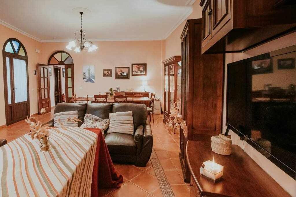Casa Rural Con Jacuzzi, Sauna, Barbacoa Y Barra Cabeza la Vaca Luaran gambar
