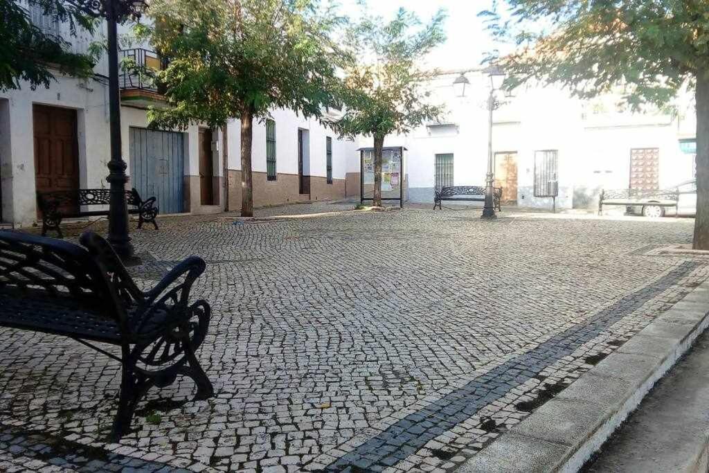 Casa Rural Con Jacuzzi, Sauna, Barbacoa Y Barra Cabeza la Vaca Luaran gambar